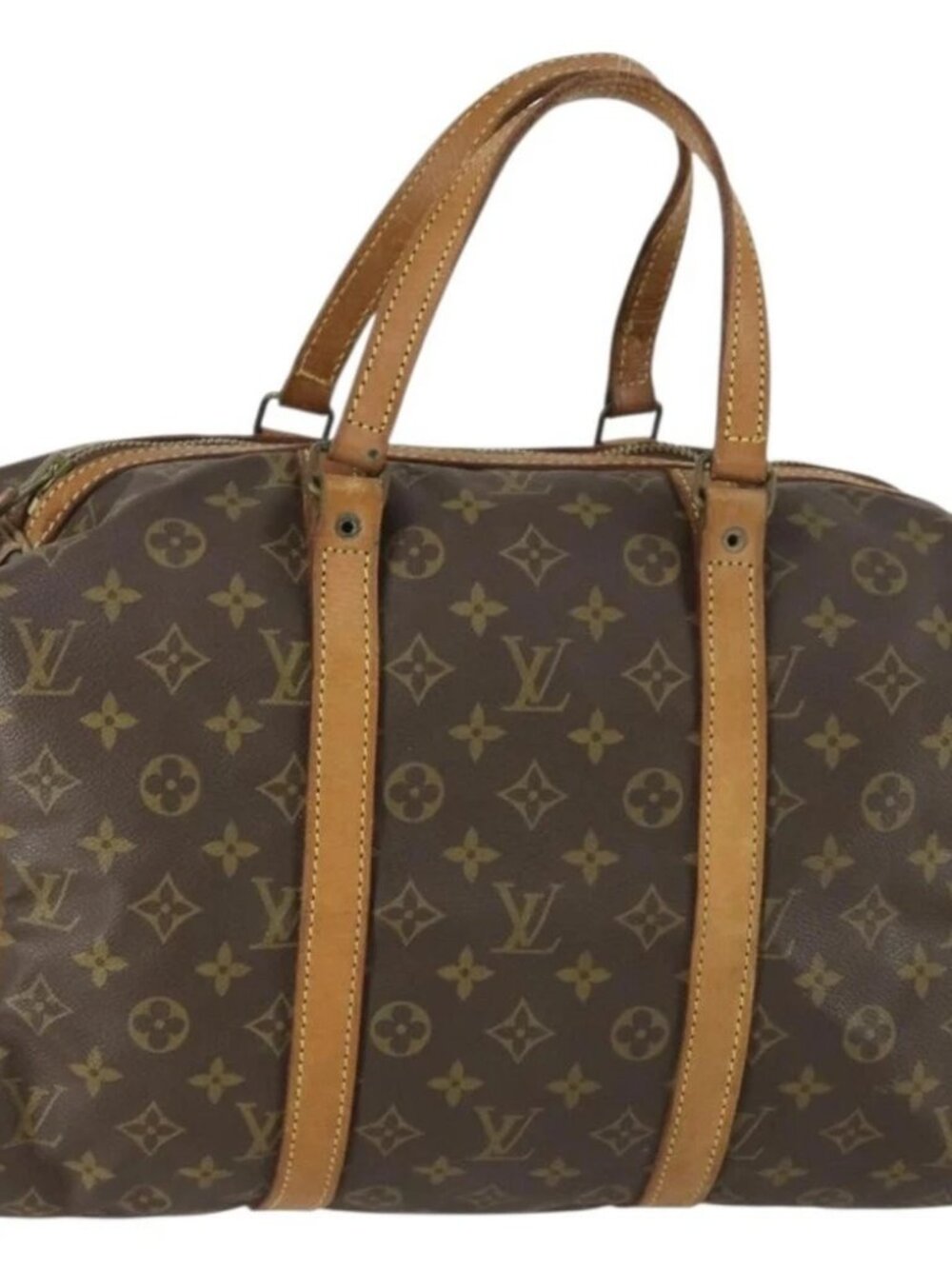 LOUIS VUITTON Monogram Sac Souple 35 Boston Bag M41626
